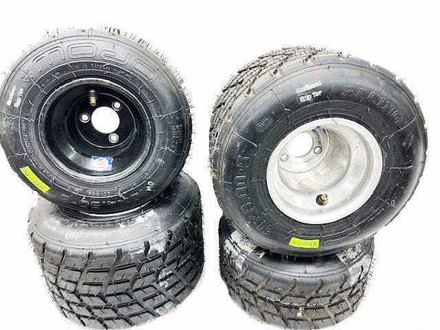 New Mojo Rain Tire & Used  wheel set
