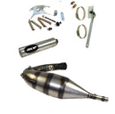 Rlv R4 Kart Pipe Left Hand Mount , CR125 2 Pc 1989 THRU 2003