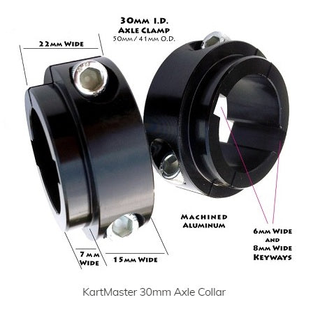 KartMaster 30mm Axle Collar
