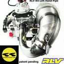 Rlv R4 Kart Pipe Left Hand Mount , CR125 2 Pc 1989 THRU 2003