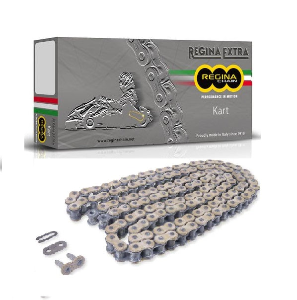REGINA  EXTRA  Chain  1/2&quot;×3/32&quot;  ナロー未使用 Regina HPE Maintenance Free Chain - 525 - 120 Links - Gold