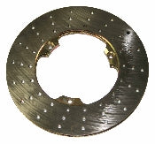 Front brake disk right or left - holed