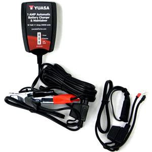 YUASA  1 AMP 12V Battery Charger Automatic & Maintainer