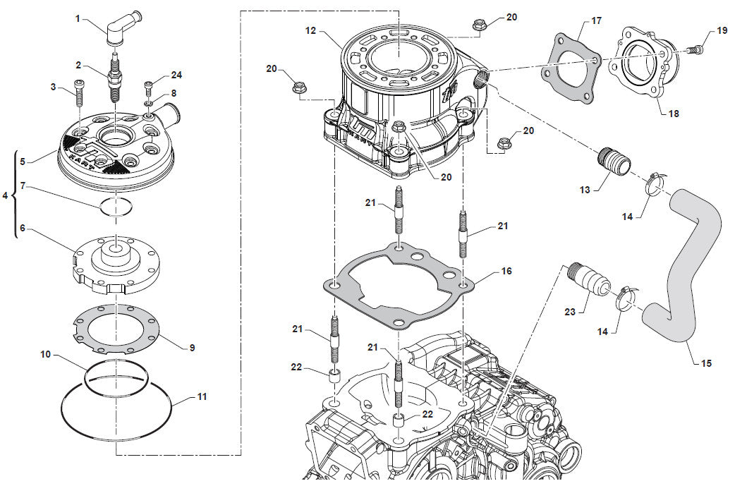 TM R1 and R2 - Cylinder and Head