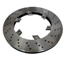 OTK Brake Rotor 206 X 16mm Cross Drilled Vented -Aftermarket