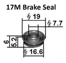 Brake Lip Seals   17mm - 19mm & 22mm