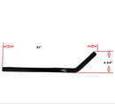 Silicone Hose With  45 degree Bend 3/4 ID 21" in Length