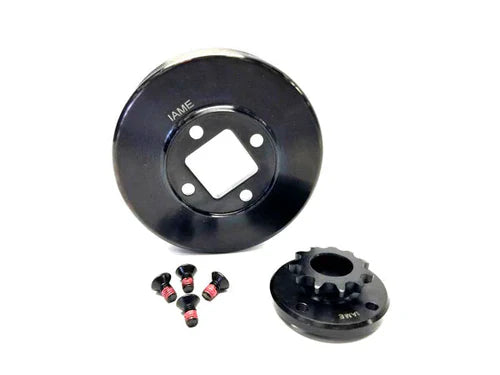 [101A] IAME X30 CLUTCH DRUM  & SPROCKET. 11 TOOTH