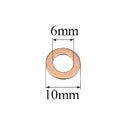 18.  Rotax Max Gasket Sealing Ring M6x10