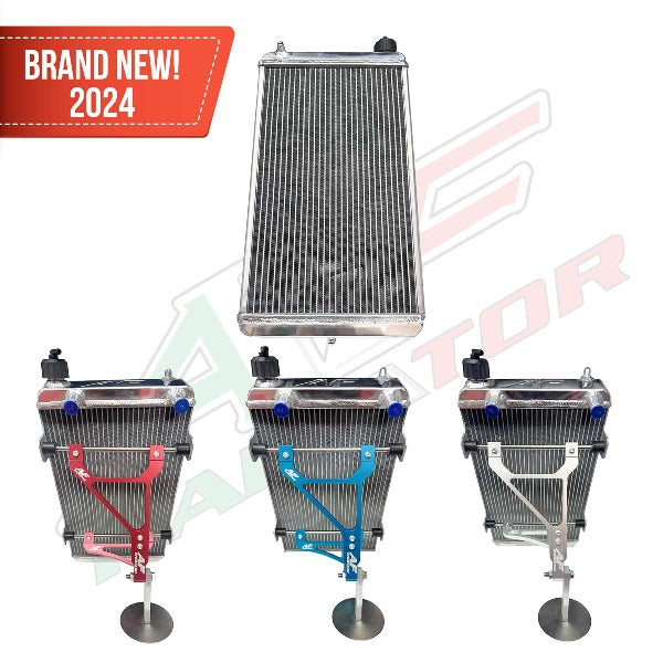 AF Go Kart Radiator H1 Standard Double By Pass
