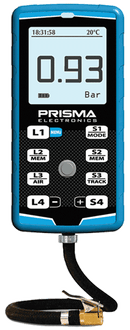 Prisma Digital tire pressure gauge with Infrared  Pyrometer and Stopwatch