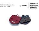 Birel-Art Kart 2015-2019 Brake Pad Set
