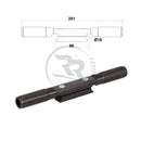 Aluminium Feet Support, Black anodized
