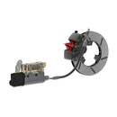 COMPLETE REAR BRAKE SYSTEM MA21 for CADET KART, BLACK ANODIZED