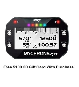 MYCHRON 5S 2T GPS LAPTIMER  Free $100.00 Gift Card With Purchase