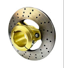 Tony Kart OTK Floating Rear Brake Disc & Hub 180mm for 2025 and Newer Kart  Aftermarket