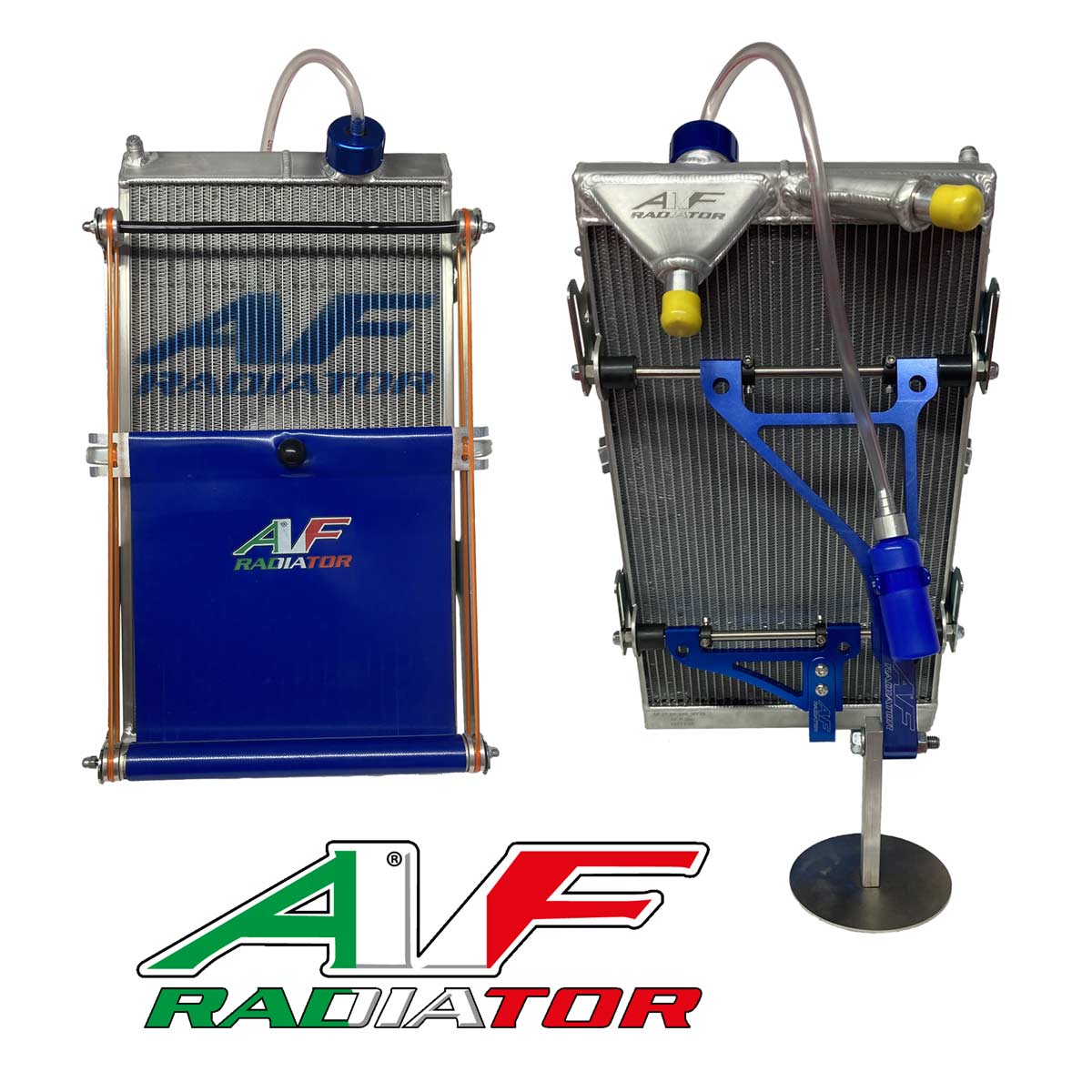 AF Duel By Pass Go Kart Radiator R-Uno STD (1,6 Kg) Duel Pass