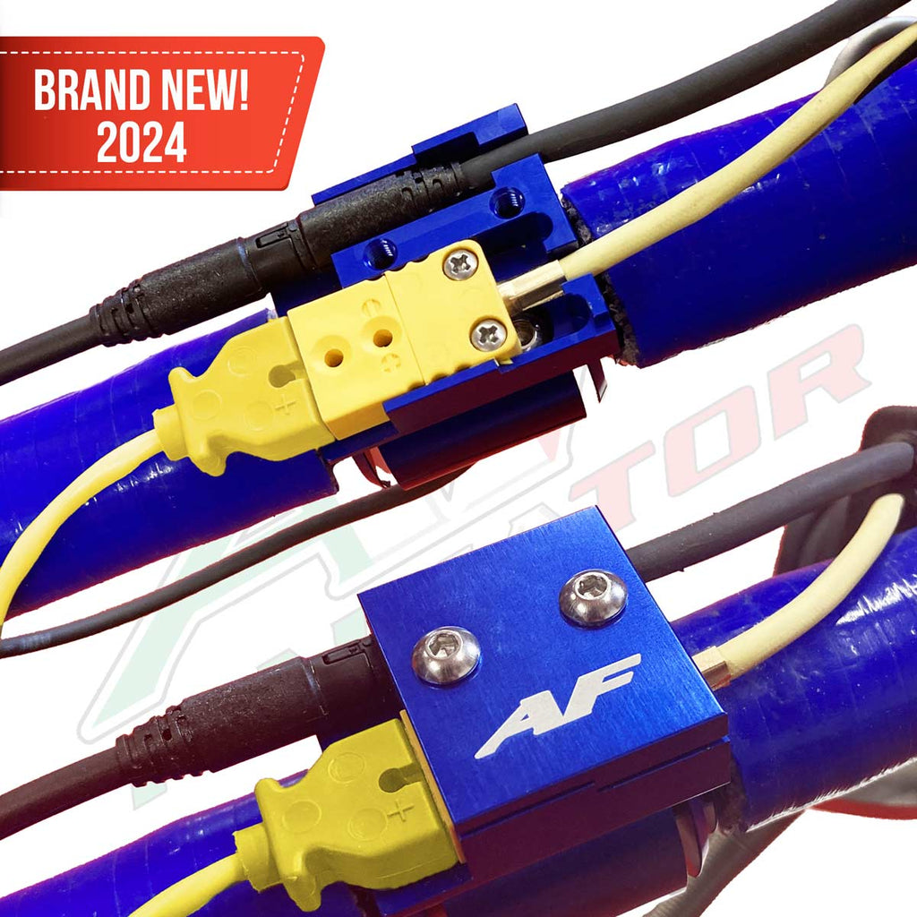 Water Hose Connector with Probe Connection Support