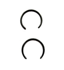 #16  - CLIP, PISTON PIN (14MM) / WISECO CW14  SET OF 2- HONDA CR 80-85