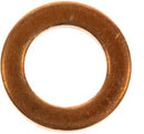 # 6 - GASKET, FR. FORK DRAIN PETCOCK - 90543-273-000  M6 Copper Washer