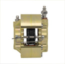 15. A. CRG Front brake caliper UP/V05 iron left gold