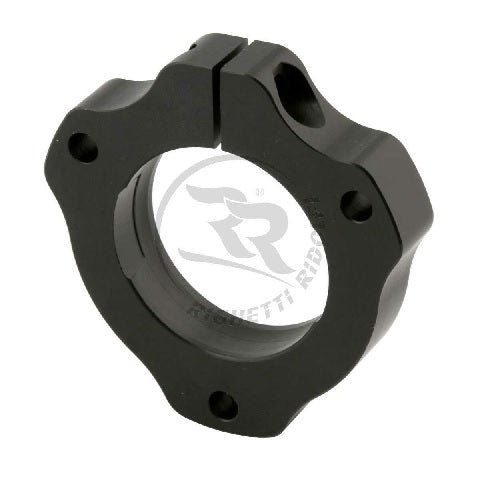ADJUSTABLE ALUMINUM HOUSING FOR 30mm AXLE BEARING BLACK ANODIZED