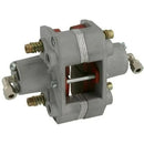 HYDRAULIC REAR BRAKE CALIPER 2 PISTON   ALUMINIUM SILVER