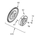 #93D -  MINI ROK COMPLETE FRICTION HUB ASSEMBLY