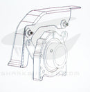 KG SHIFTER CHAIN GUARD With Mount