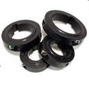 Axle Set Collars  Aluminum 2 Pc With Keyway