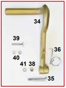 CRG ALUMINUM THROTTLE ACCELERATOR PEDAL  GOLD