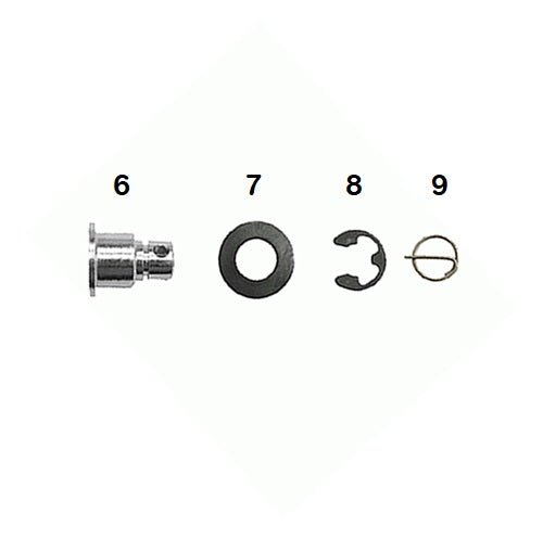 6,7,8,9. CRG, Brake Floating Pin Parts Front V05/V09