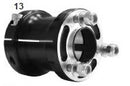 13. CRG, REAR WHEEL HUB 50X95 FLANG. COMP.