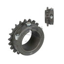 50mm-Sprocket 428 aluminum Righetti Ridolfi  - 20 tooth to 28 tooth Zero Gap
