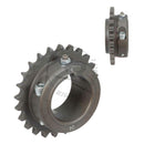 50mm-Sprocket 428 aluminum Righetti Ridolfi  - 20 tooth to 28 tooth Zero Gap