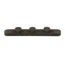 Axle Key 3 Peg 7.5mm on 30mm centers X 60mm Long ,X 3.5mm Tall X 8mm wide