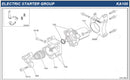 IAME KA100 ELECTRIC STARTER GROUP