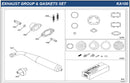 IAME KA100 EXHAUST & GASKET