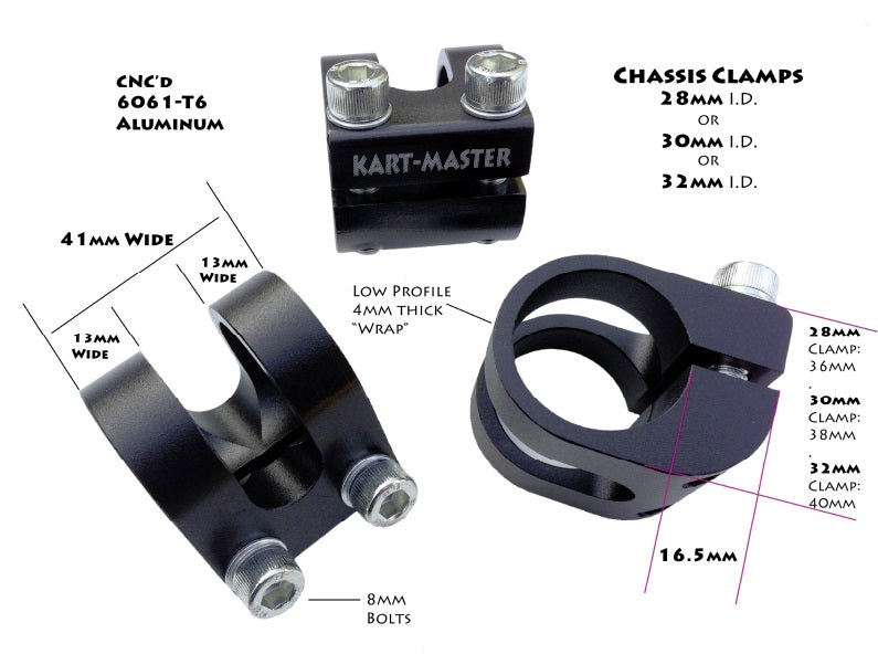 KartMaster Chassis Clamps