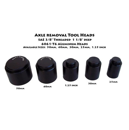 Kart Master Axle Removal Tool Heads