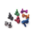 Anodized Aluminum Go Kart  Bead Lock Screw 5mm