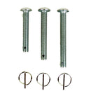 5mm Drilled Button Head Bolt  with Safety Clip