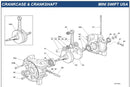 MINI SWIFT CRANKSHAFT & CRANKCASE