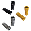 SWIFT- ANTI SLIP PEDAL COVER; 15mm BORE WITH SET SCREWS ANODIZED