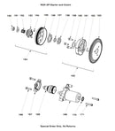 ROK GP Starter and Clutch