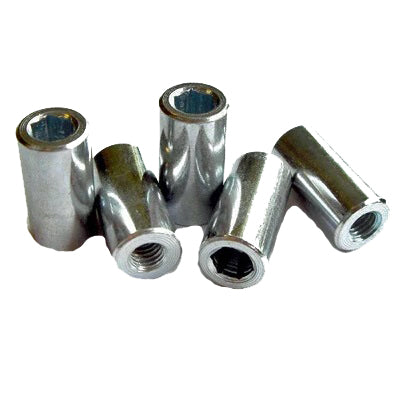 Cylindrical Go Kart Wheel Nut 13mm od X 30mm (Sold Individually)